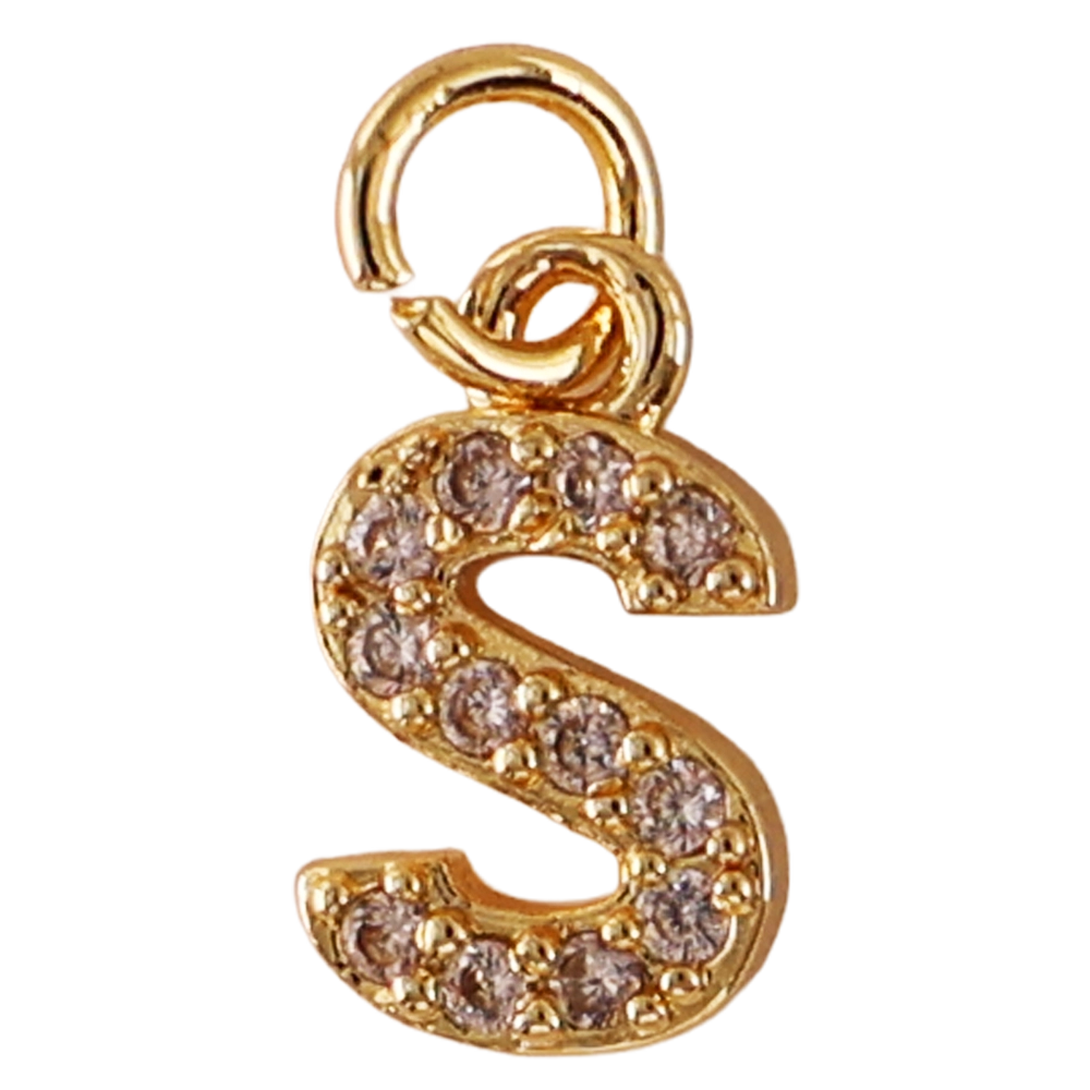 Mini Gold S-letter