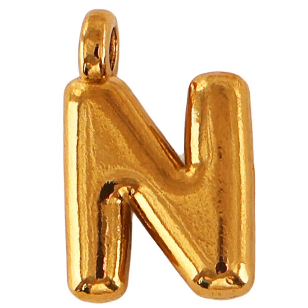 Gold N-letter