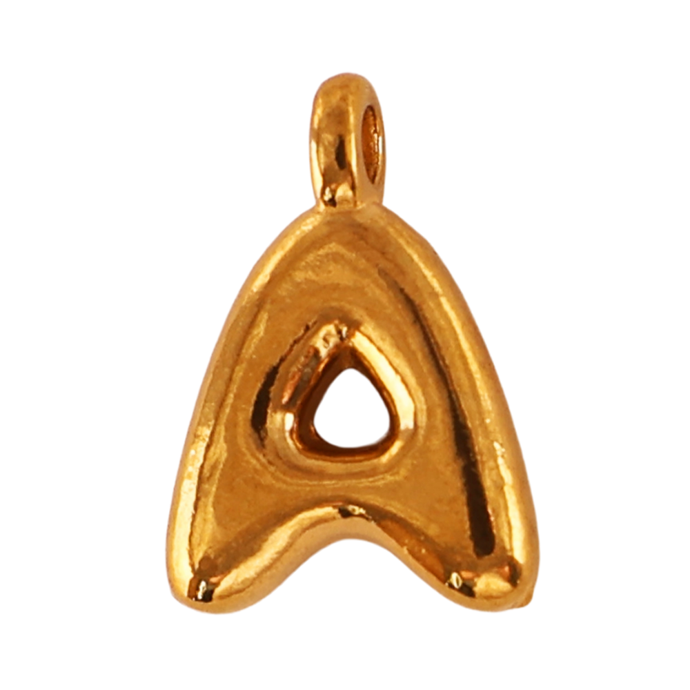 Gold A-letter