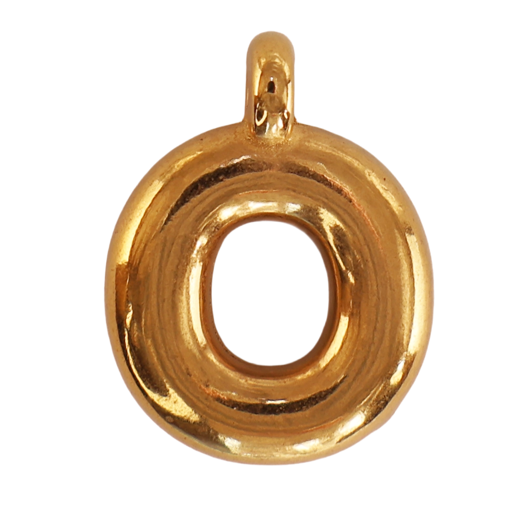 Gold O-letter