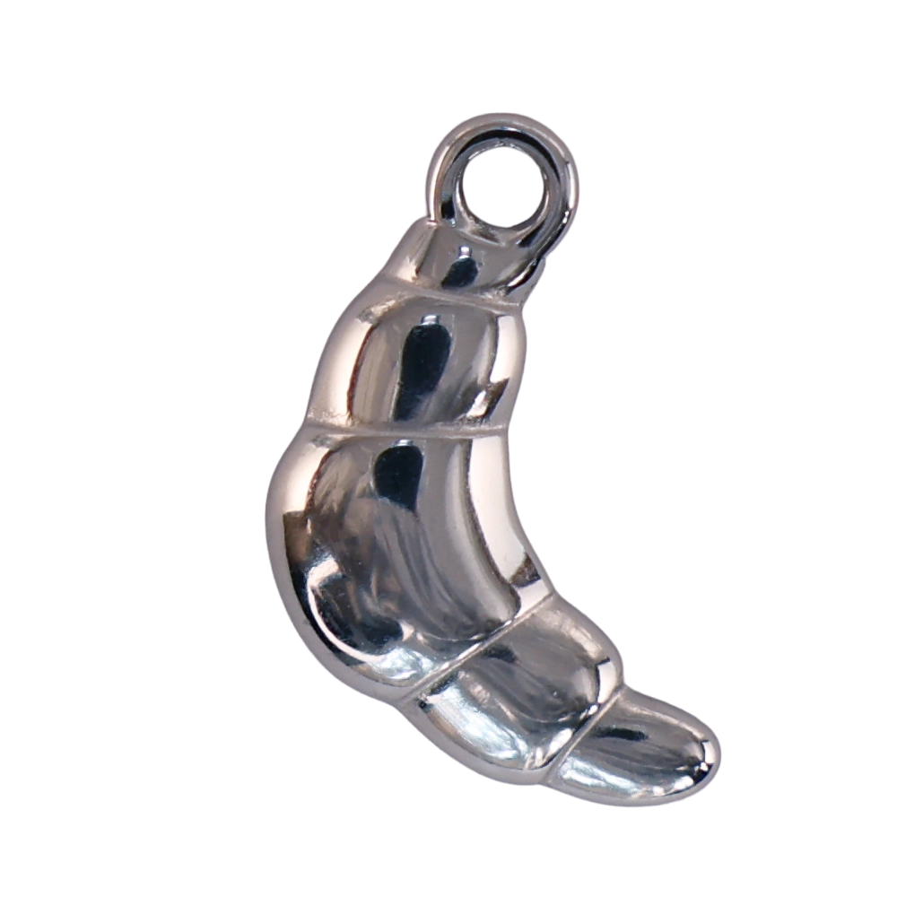 Mini silver croisant