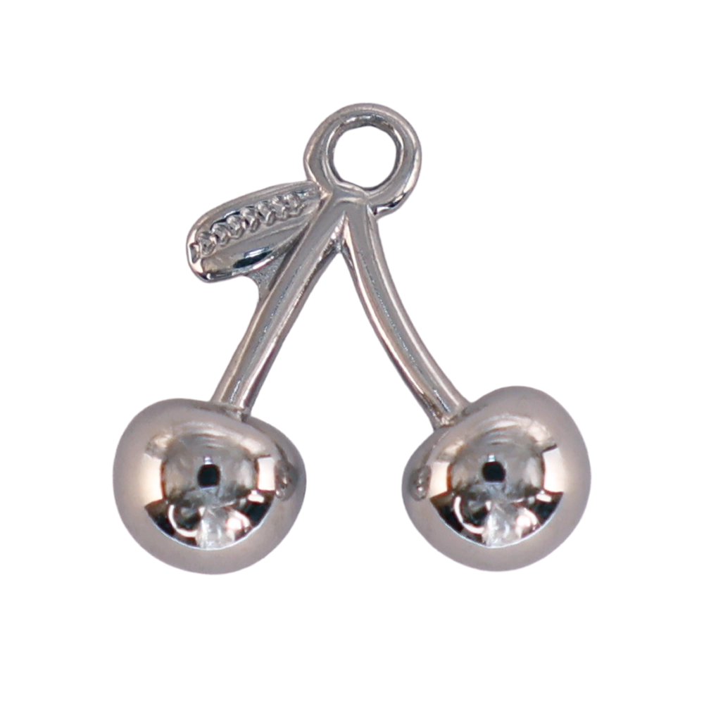 Mini silver cherry