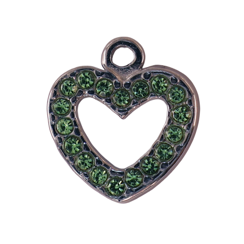 Sparkle green heart