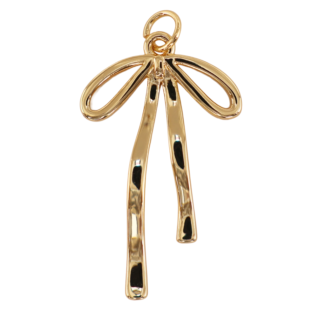 Gold bow