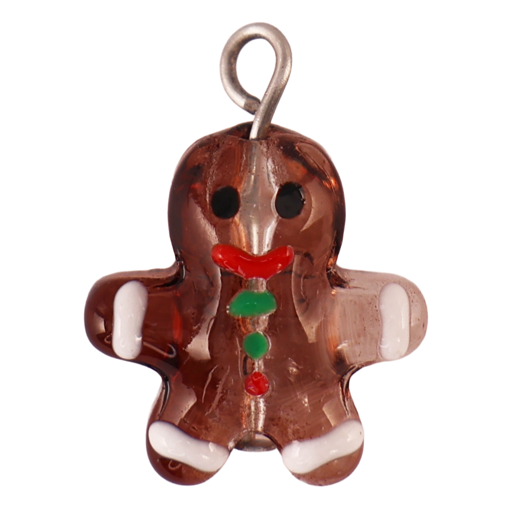 Glass gingerbread man