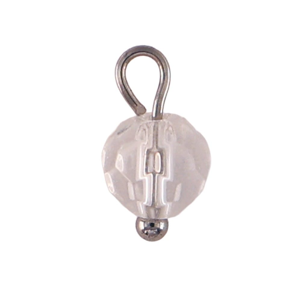 Clear glass beads