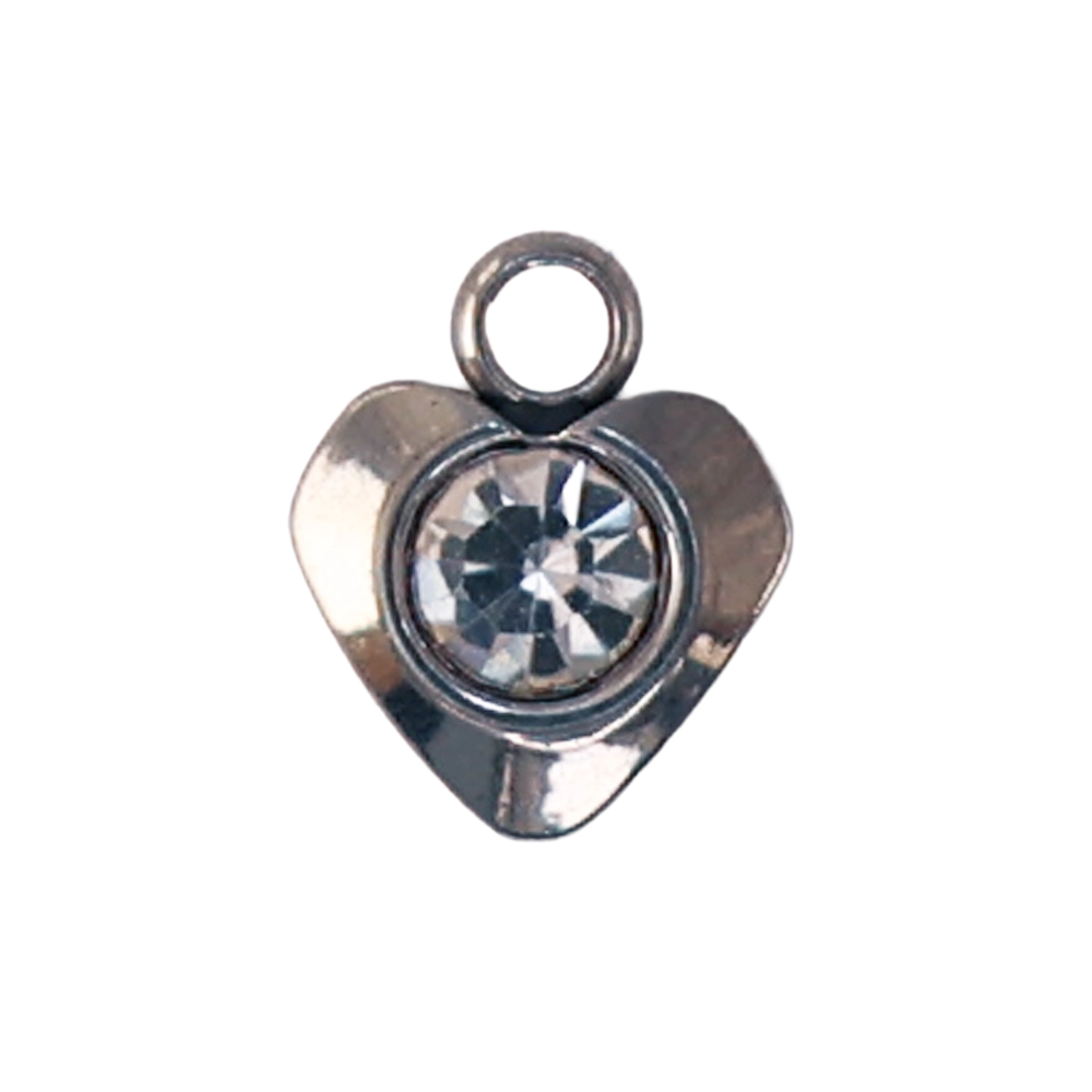 Mini Shiny Heart clear
