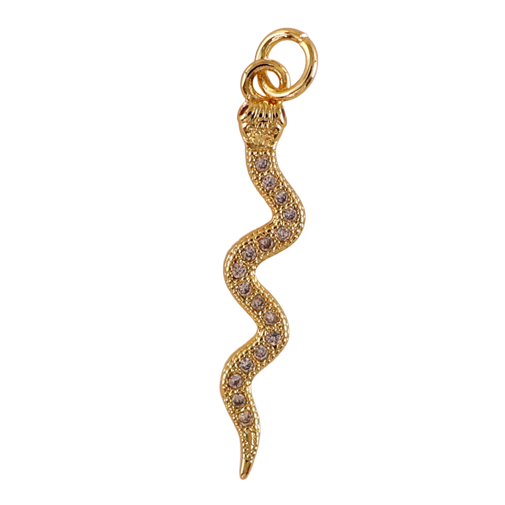 Sparkle gold snake