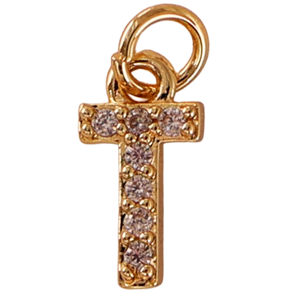 MIni gold T-letter