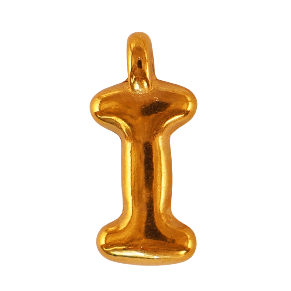Gold I-letter