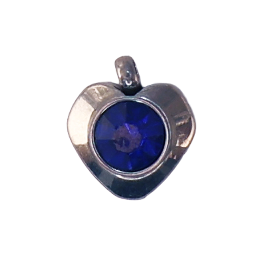 Mini Shiny Heart blue